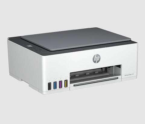 HP Smart Tank 580 Wireless All In One Printer, Print, Scan, Copy, Print up to 18000 black or 6000 color pages - White [1F3Y2A]