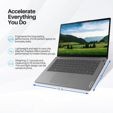 Lenovo IdeaPad Business and Student Essential Laptop,14'' Full HD Display, 8GB RAM, 1TB SSD Storage, Intel CORE i3-13TH Processor (Up to 4.10 GHz), HDMI, Windows 11, Gray UPGRADED