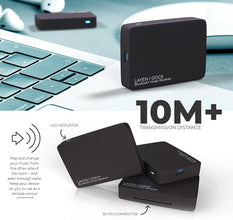 LAYEN i-DOCK - Premium 30 Pin Bluetooth Adapter | Qualcomm CSR Chipset | aptX = Superior Wireless Audio | Multi-Pair | for Bose SoundDock & Other iPod/iPhone Docks and Speakers - (Not for Cars)
