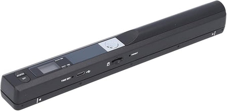 Cryfokt Portable Document Scanner, Mobile Photo Scanner for A4 Documents High Definition 900 DPI Photos Receipts PDF JPG Scanning Handheld Rechargeable Scanner for Home Office Travel
