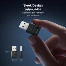 UGREEN Bluetooth 5.3 Adapter for PC, Plug and Play Dongle USB Bluetooth Receiver & Transmitter for Windows 11/10/8.1, Laptop, Keyboard, Mouse, Speaker, Headphone