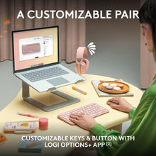 Logitech Pebble 2 Combo, Wireless Keyboard and Mouse, Quiet and Portable, Customisable, Logi Bolt, Bluetooth, Easy-Switch for Windows, macOS, iPadOS, Chrome, ARA Layout - Graphite