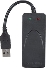 Gearwell USB 56K External Dial Up Fax Data Modem, Dual RJ11 Ports Support Caller ID Computer Laptop Fax Modem for Windows for Linux