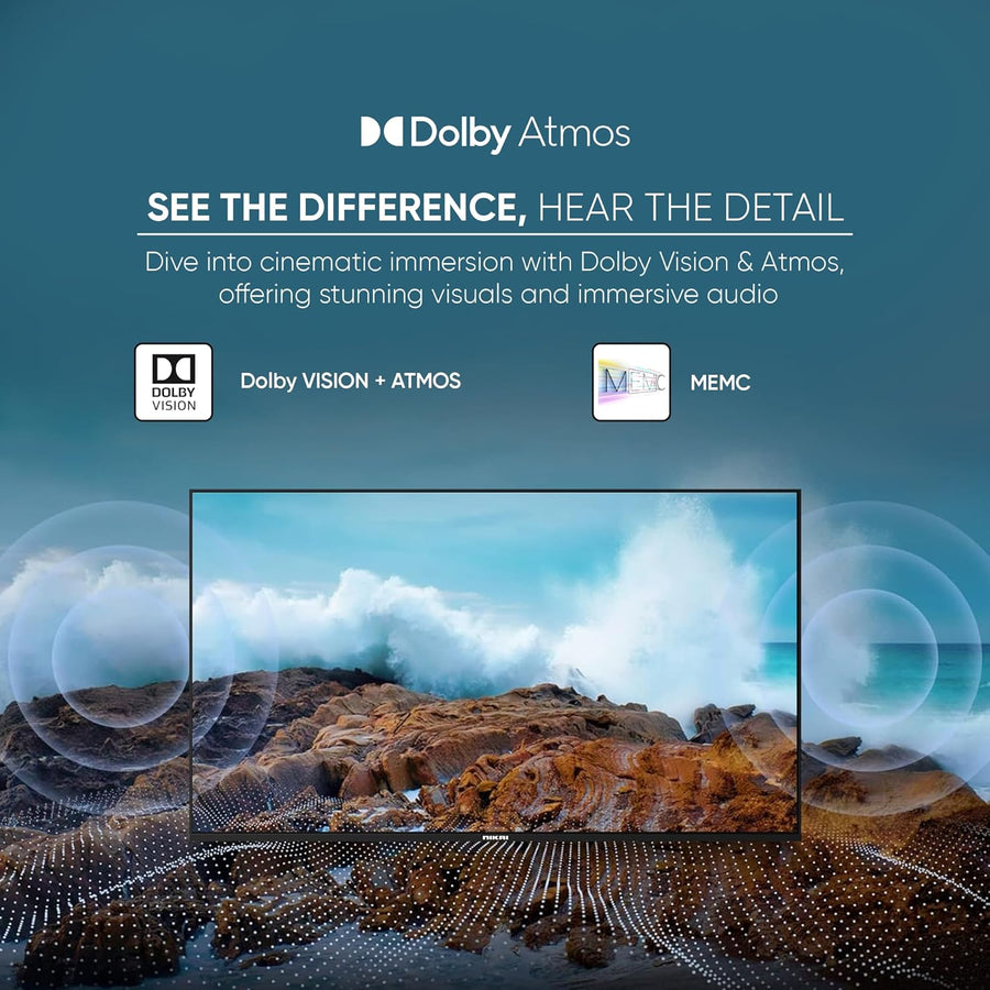 Nikai 55 Inch 4K Ultra HD Smart Google TV