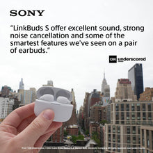 Sony LinkBuds S Truly Wireless Noise Canceling Earbud Headphones with Alexa Built-in, Black