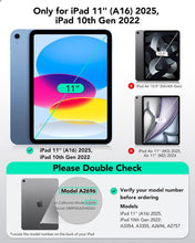ESR for iPad (A16) 11th/10th Generation Case(2025/2022,10.9 Inch), Convenient Magnetic Attachment, Two-Way Trifold Stand, Lightweight Protection, Auto Sleep/Wake, Rebound Series, Black