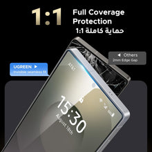 UGREEN S25 Ultra Screen Protector Military Grade Drop Protection Easy to Install Ultra HD Clear Anti Fingerprint Case Friendly 9H Tempered Glass Screen Protector Only Fit for Galaxy S25 Ultra (2 Pack)