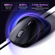 UGREEN Gaming Mouse, 5000 DPI Wired/Wireless Mouse, RGB Backlighting 2.4G Ergonomic Optical Mice, Lightweight Rechargeable Bluetooth Mice Gaming with 5 Programmable Buttons for Laptop, PC, Mac