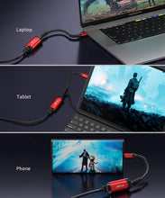 JSAUX USB C to Ethernet Adapter USB C to RJ45 Thunderbolt 3/Type C to Gigabit Ethernet LAN Network Adapter Compatible with MacBook Pro 2020/2019/2018/2017 MacBook Air Dell XPS and More-Red