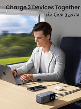 UGREEN Nexode Power Bank 20000mAh 130W PD Fast Charging, 2 USB-C and 1 USB-A Portable Charger, Smart Digital Display Battery Pack for MacBook, iPad Pro, iPhone 16 Series, Galaxy S25U, etc