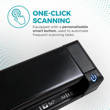 IRIScan Express Portable Scanner A4 - v4 8PPM: Document Scanner, Single-sided, USB, PDF Scanner, Scanning to Word, PDF, XLS, Business Cards to Outlook, Photo Scanner, Receipt Scanner, Win