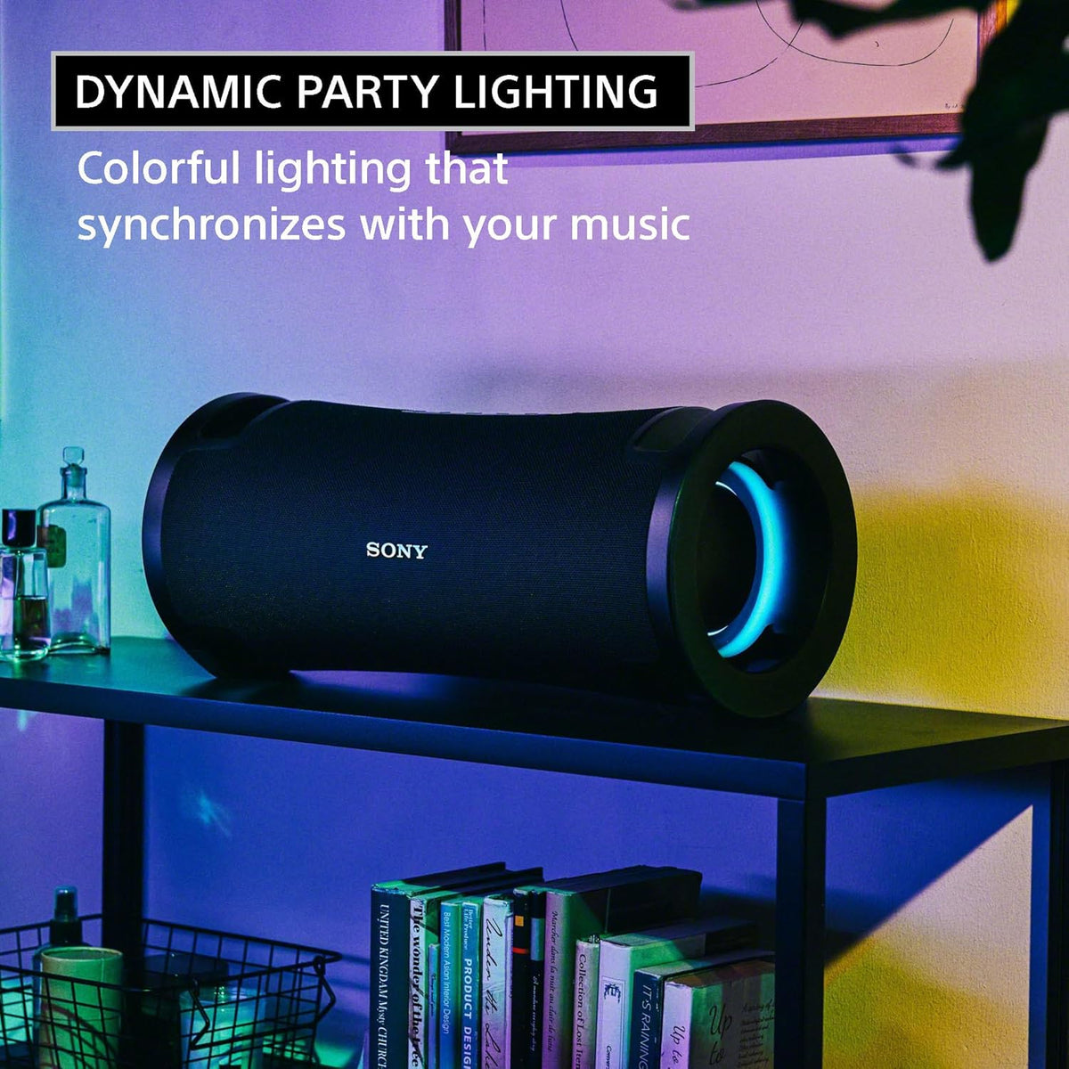 Sony ULT FIELD 7 Wireless Portable Speaker, P67 Waterproof, Dustproof and Rustproof, 30-Hour Battery life, Quick Charging,ULT POWER SOUND Series, 2024 UAE Model