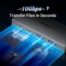 UGREEN USB C Hub 10Gbps, USB Adapter with 4 Type C 3.2 Ports Splitter Hub Multiport Extension for Laptop, Desktop PC, Xbox, PS5, Mouse, Keyboard, Flash Drive, U Disk, Printer