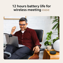 Jabra Speak2 55 Wireless Bluetooth Speakerphone (2025 Edition) - Portable Speaker with 4 Noise-Cancelling Mics - Certified Microsoft Teams Speaker - Dark Grey