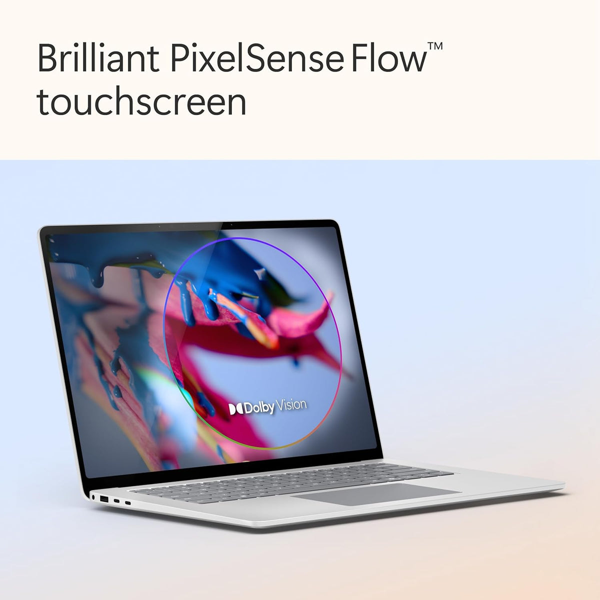 Microsoft Surface Laptop (7th Edition – 2024), Copilot+PC, 13.8" Touch Upto 120Hz Display, Snapdragon X Elite, Qualcomm Hexagon with 45 TOPS NPU, Qualcomm Adreno GPU, 16GB RAM, 512GB SSD, Platinum