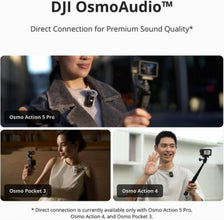DJI Mic 2 Microphone, Intelligent Noise Cancelling, 32-Bit Float Internal Recording, 250M Range, 3.5mm Input for Lavalier, 8GB Internal Storage | CP.RN.00000328.01