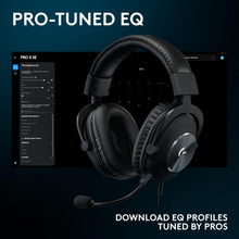 Logitech G Pro X SE Wired Gaming Headset with Microphone: Detachable Mic, DTS Headphone:X 7.1, Memory Foam Ear Pads, 50 mm Drivers, USB DAC, for PC, Xbox, PS5 - Black