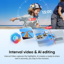 Insta360 GO 3S 128GB 4K Mini Portable Vlogging Camera, Hands-Free, Mount Anywhere, Stabilization, 140-Minute Battery life, 10m Waterproof, Apple Find My, Pet POV, White