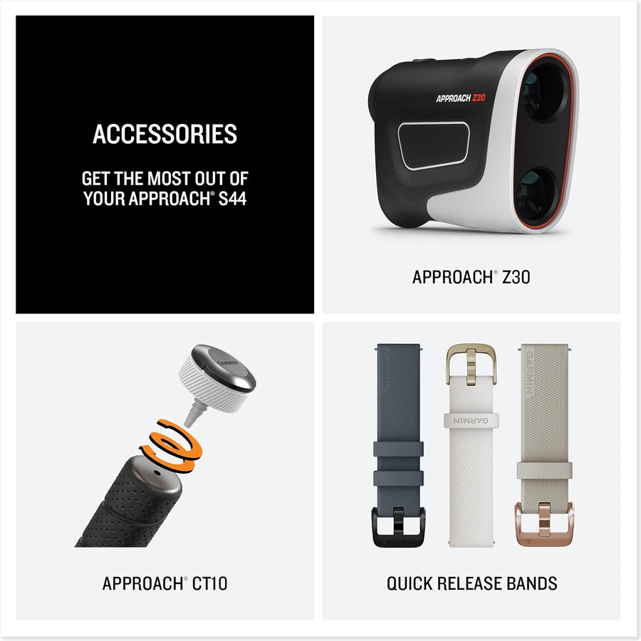 GARMIN GPS Golf Lightweight Smartwatch Approach S44