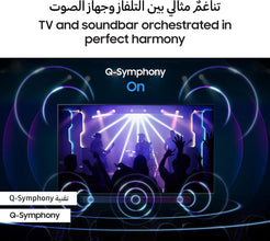 Samsung 55 Inch Crystal UHD TV, DU7000, 4K, PurColor, 4K Upscaling, Samsung TV Plus, Q-Symphony, Tizen Smart TV, UA55DU7000UXZN (2024 - UAE Version)