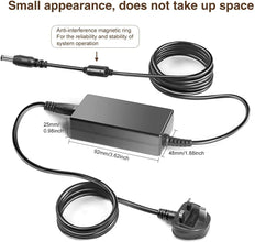 TAIFU 24V Power Supply Adapter for Brother ScanNCut 2 CM350 CM-250 CM100DM CM550 CM900 CM650 Scanner Logitech G25 G27 G29 G920 G923 G940 Microsoft Xbox 360 Racing Wheel Bose Soundbar 500 Charger Cable