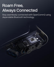 SHOKZ OpenComm2 UC 2025 Upgrade Bone Conduction Headset with USB-C adapter, Open-Ear Bluetooth Headphone with Noise Cancelling Mic, Wireless Earphone for Work, Call, Meeting, Driving, 16H Talktime