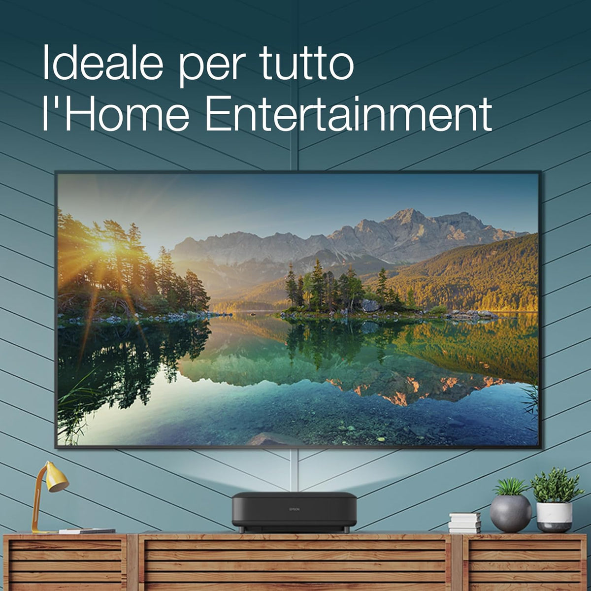 Epson EH-LS650B 4K PRO UHD Ultra Short Throw Projector