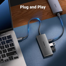 UGREEN USB C Hub 10Gbps, USB Adapter with 4 Type C 3.2 Ports Splitter Hub Multiport Extension for Laptop, Desktop PC, Xbox, PS5, Mouse, Keyboard, Flash Drive, U Disk, Printer