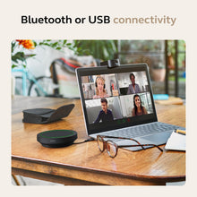 Jabra Speak2 55 Wireless Bluetooth Speakerphone (2025 Edition) - Portable Speaker with 4 Noise-Cancelling Mics - Certified Microsoft Teams Speaker - Dark Grey