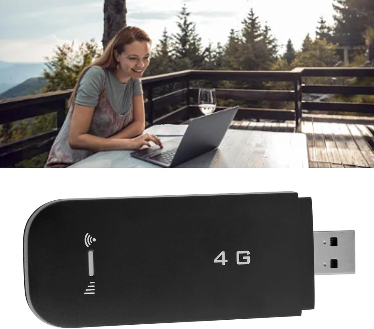 Plyisty Portable WiFi Router, WPA WPA2 WiFi Encryption 4G USB Portable WiFi USB Powered Stable Signal with SIM Card Slot for Tablets (m4hgxweu5i-11)