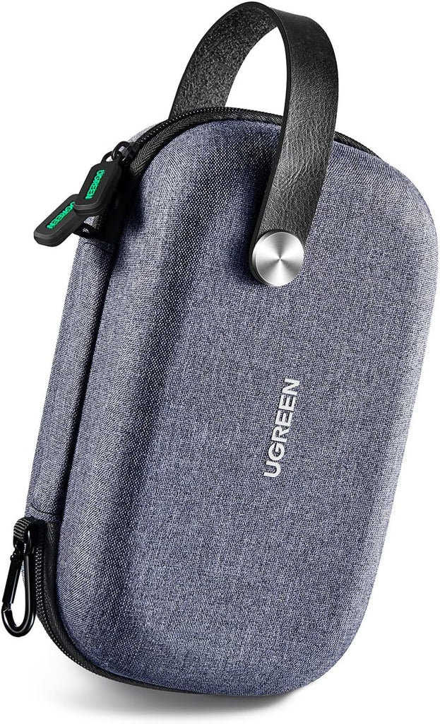 UGREEN Electronics Bag, Tech Accessories Case, Organizer Case for Travel Electronics, Water-Resistant Shockproof Organizer Pouch Compatible with Charger,Charging Cables,Flash Drive,Headphones