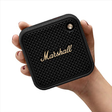 Marshall Willen II Wireless Bluetooth Speaker, Over 17+ Hours Playtime, IP67 Waterproof - Black and Brass