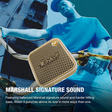 Marshall Willen II Wireless Bluetooth Speaker, over 17+ Hours Playtime, Dust and Waterproof Design (Cream)