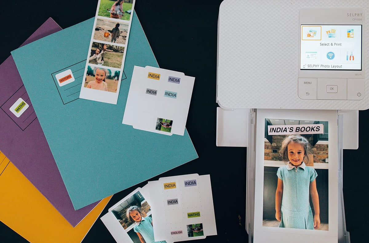 Canon SELPHY CP1500 Compact Portable Photo Printer (Upgraded CP1300 Model) | Photos,Collages & Stickers | Wi-Fi & Direct printing | Smart Devices,Computers,Cameras,SD Card & USB-C Flash Drives (White)