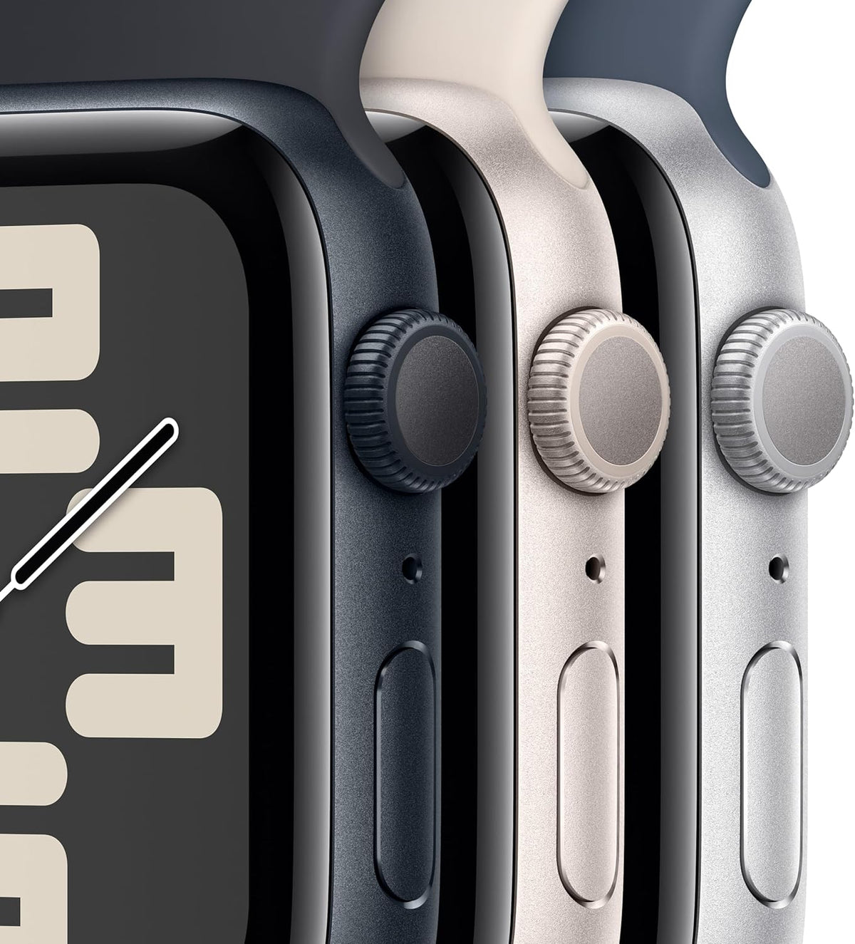Apple Watch SE (2nd Gen, 2023) [GPS 40mm] Smartwatch with Silver Aluminum Case with Silver Sport Band S/M. Fitness & Sleep Tracker, Crash Detection, Heart Rate Monitor, Retina Display, Water Resistant
