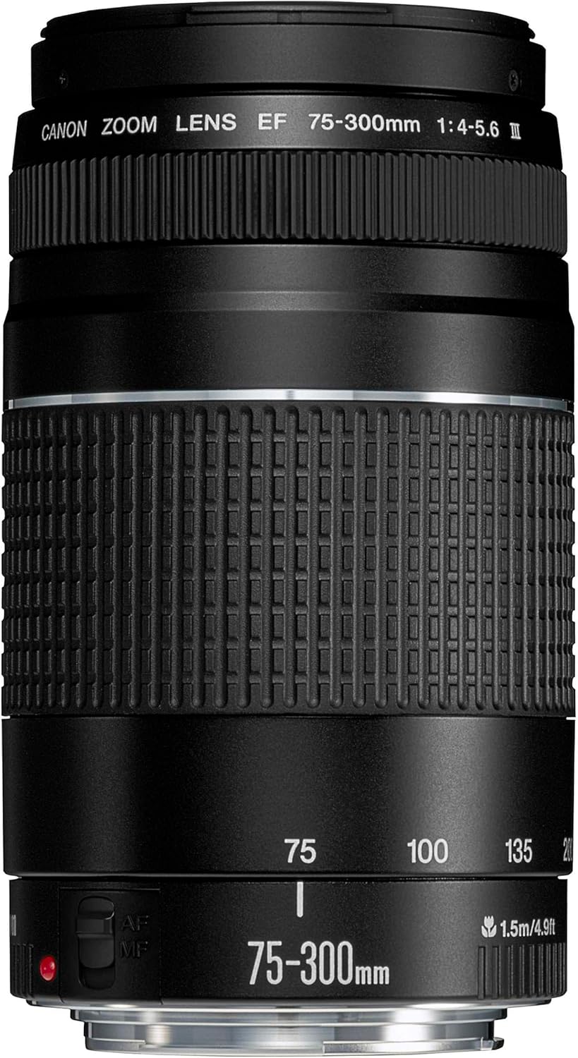 Canon Ef 75-300mm F/4-5.6 Iii Telephoto Zoom Lens For Slr Cameras