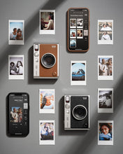 FUJIFILM INSTAX MINI EVO CAMERA BROWN