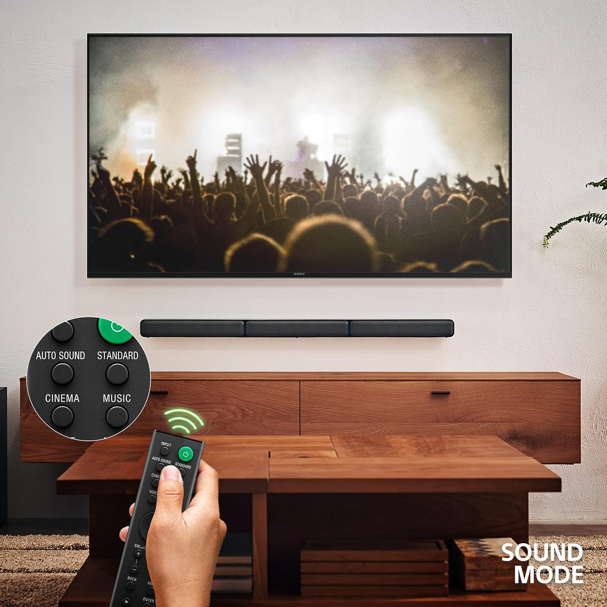 Sony HT-S40R 5.1ch Home Theater Soundbar System, Optical, HDMI, Black