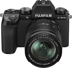 Fujifilm X-S10 Mirrorless Digital Camera XF18-55mm Lens Kit - Black