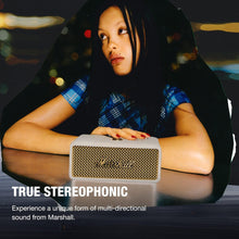 Marshall Emberton III Portable Bluetooth Speaker - Water Resistant Wireless Speaker Portable Speaker with 32+ Hours of Playtime - Cream
