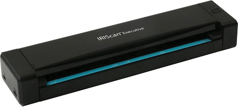 IRISCan Executive 4 Duplex Portable Mobile Document & Receipts Portable Color Scanner USB Powered, 1Click Scan to PDF, Full OCR 138 Languages, Scan to PDF/Word/XLS/JPG/Cloud/,Business Cards & Receipts