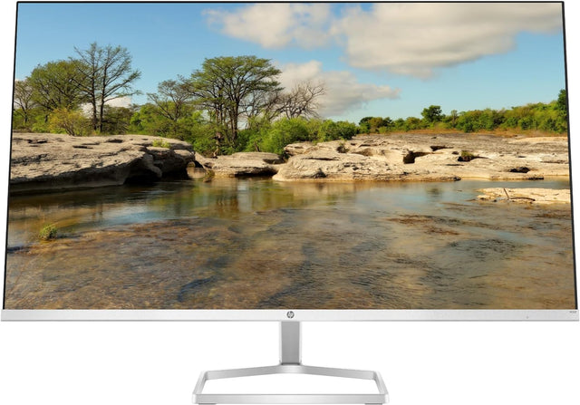 HP - M32f 31.5" LED Full HD FreeSync Monitor - Silver & Black
