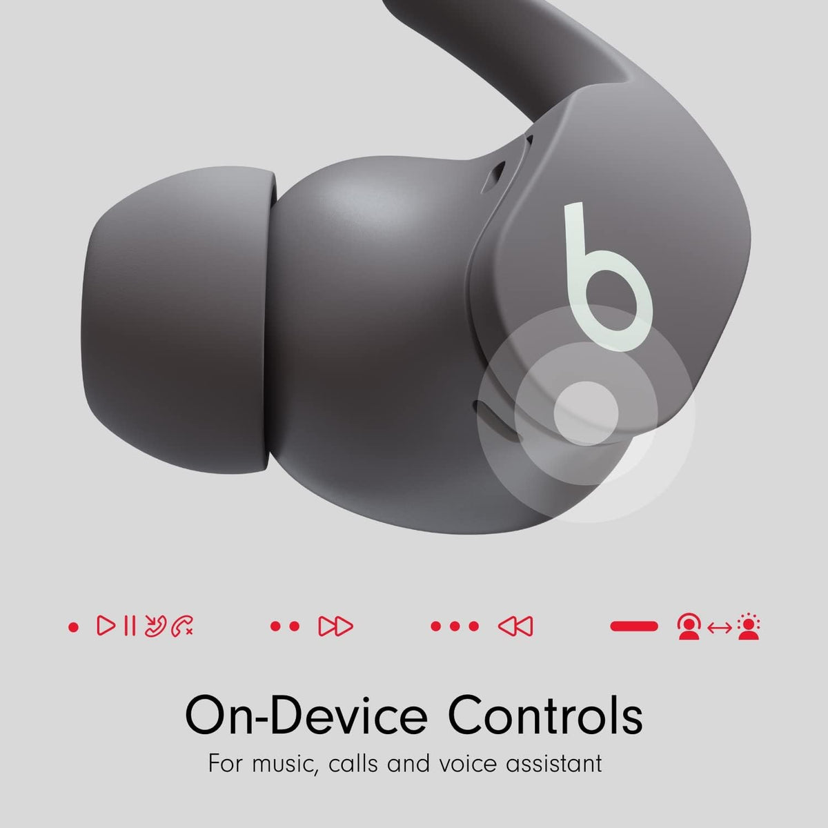 Beats Fit Pro – True Wireless Noise Cancelling Earbuds – Active Noise Cancelling - Sweat Resistant Earphones, Compatible with Apple & Android, Class 1 Bluetooth®, Built-in Microphone - Sage Grey
