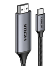 UGREEN 8K USB C to HDMI Cable 2M, 8K@60Hz,4K@240Hz/144Hz, HDMI 2.1 Type C Adapter, Compatible iPhone 16 Series, iPad 10/Pro/Air/Mini, Samsung S24 /S23 Series, MacBook Pro, Surface Pro7, Huawei P60 Pro