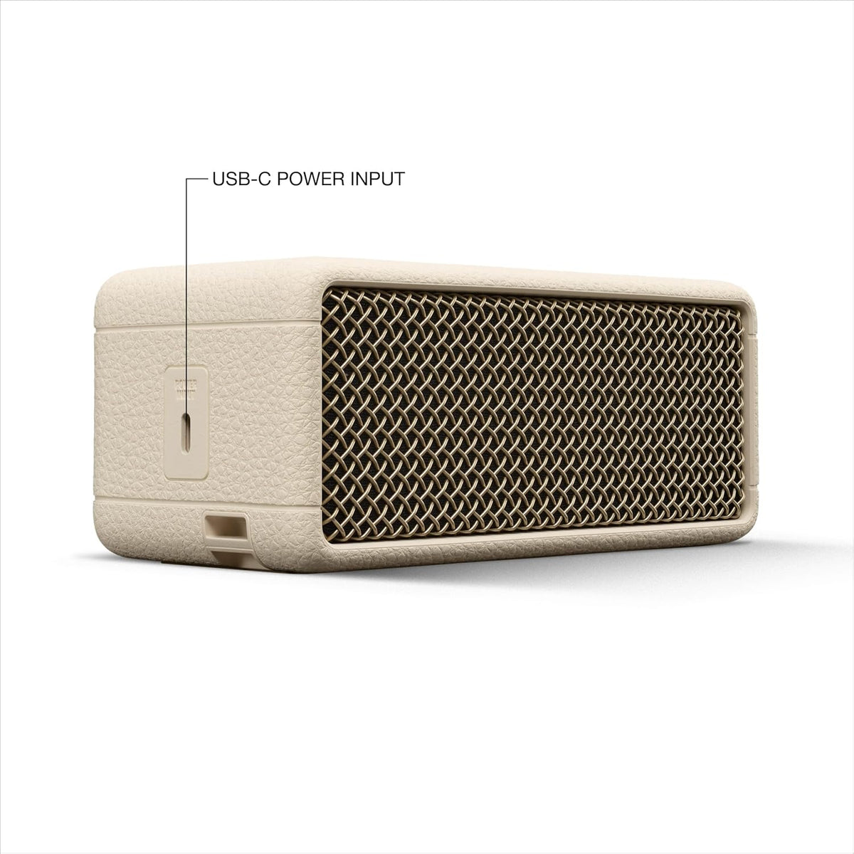 Marshall Emberton III Portable Bluetooth Speaker - Water Resistant Wireless Speaker Portable Speaker with 32+ Hours of Playtime - Cream