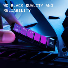 WD_BLACK 1TB SN850P NVMe M.2 SSD Officially Licensed Storage Expansion for PS5 Consoles, up to 7,300MB/s, with heatsink - WDBBYV0010BNC-WRSN
