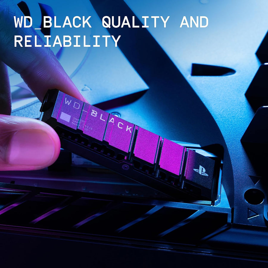 WD_BLACK 2TB SN850P NVMe M.2 SSD Officially Licensed Storage Expansion for PS5 Consoles