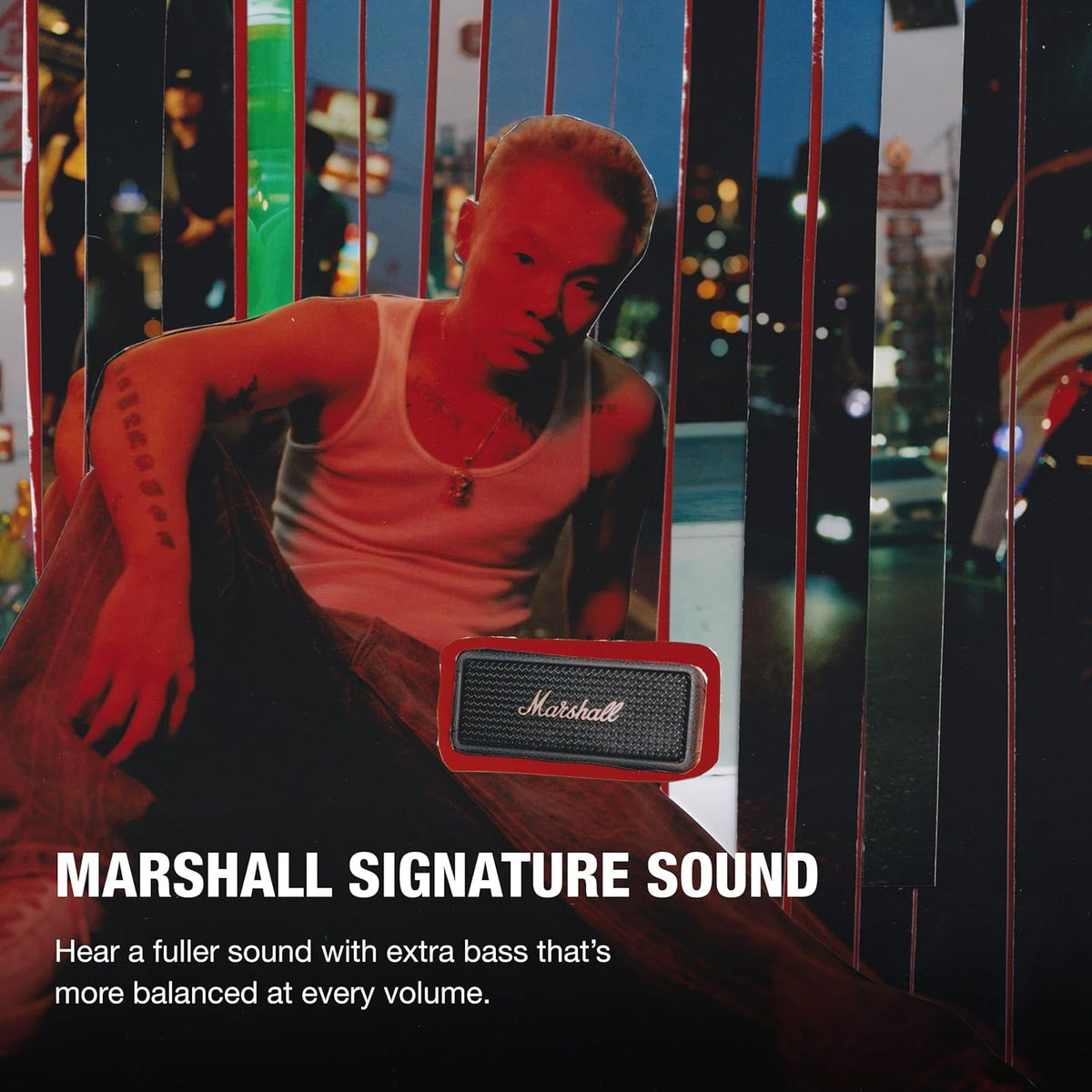 Marshall Emberton III Portable Bluetooth Speaker Black/Brass