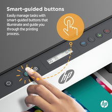 HP Smart Tank 670 All-in-One Printer, Print, Scan, Copy, Wireless, Scan to PDF, Up to 18,000 black or 8,000 color pages - White/Grey [6UU48A]