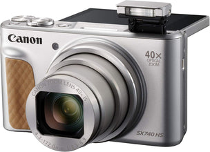 Canon SX740 HS PowerShot Digital Camera - Silver